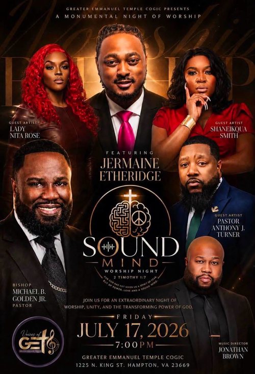 Sound Mind Worship Night flyer